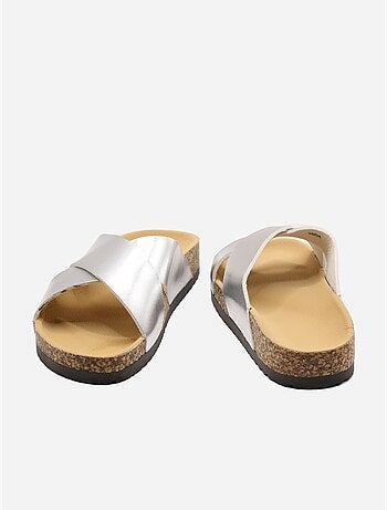Mules à brides croisées