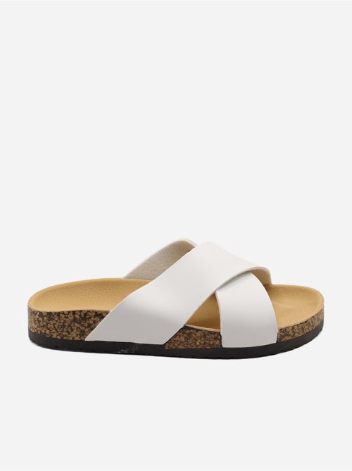 Mules à brides croisées - Kiabi