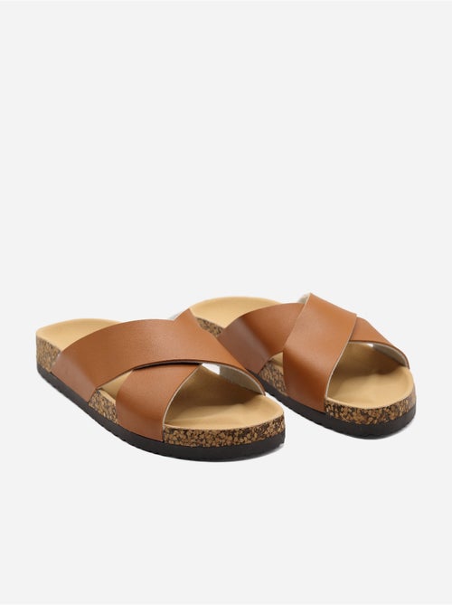 Mules à brides croisées - Kiabi