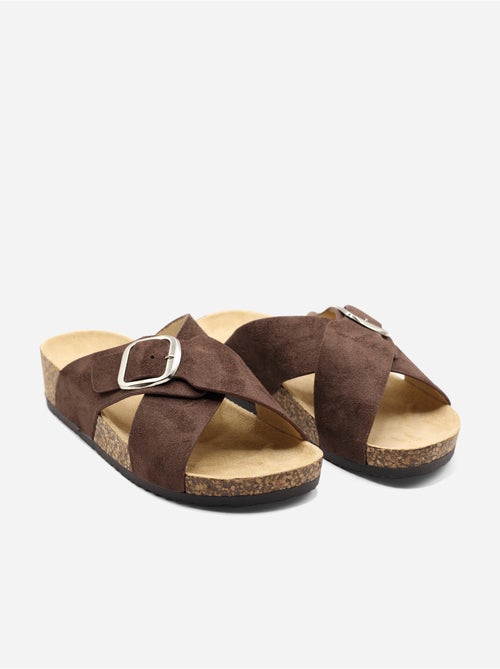 Mules à brides croisées - Kiabi
