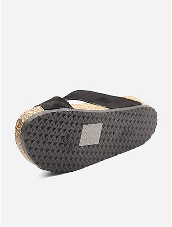 Mules à brides croisées