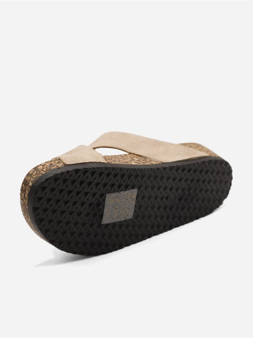 Mules à brides croisées - Kiabi
