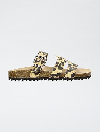 Mules à brides brillantes