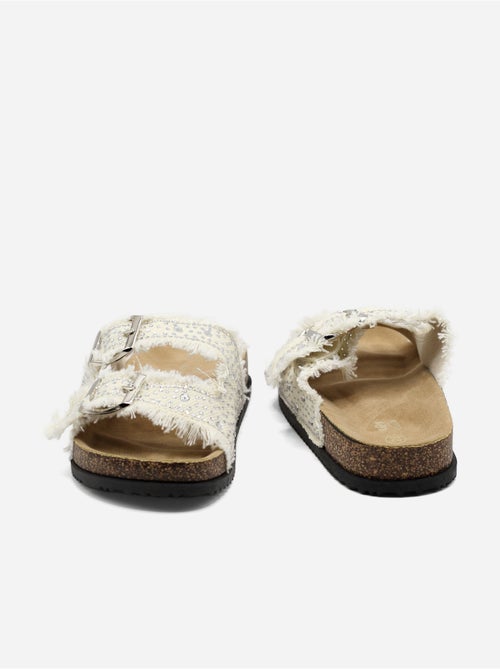 Mules à détail strass - Doremi - Kiabi