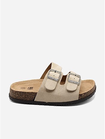 Mules à détail strass