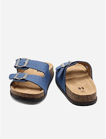 Mules à détail strass