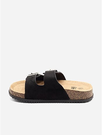 Mules à détail strass