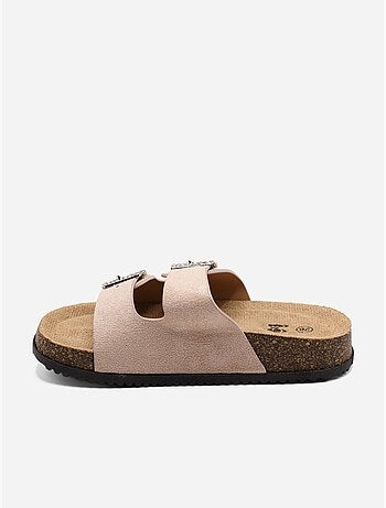 Mules à détail strass