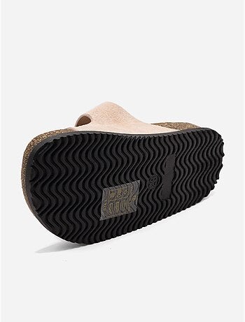 Mules à détail strass