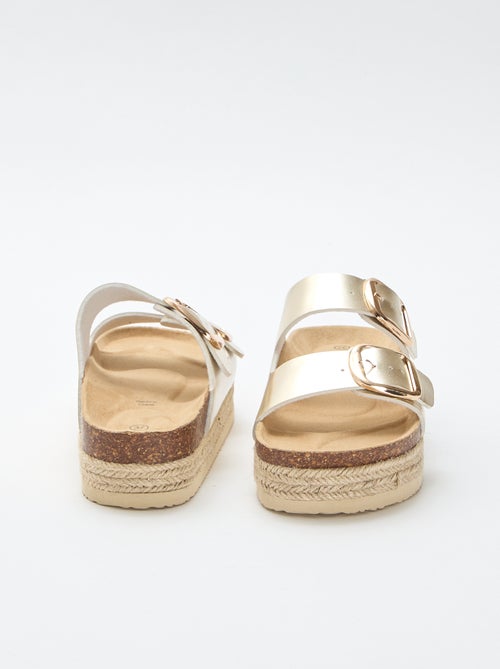 Mules à double bride - Kiabi