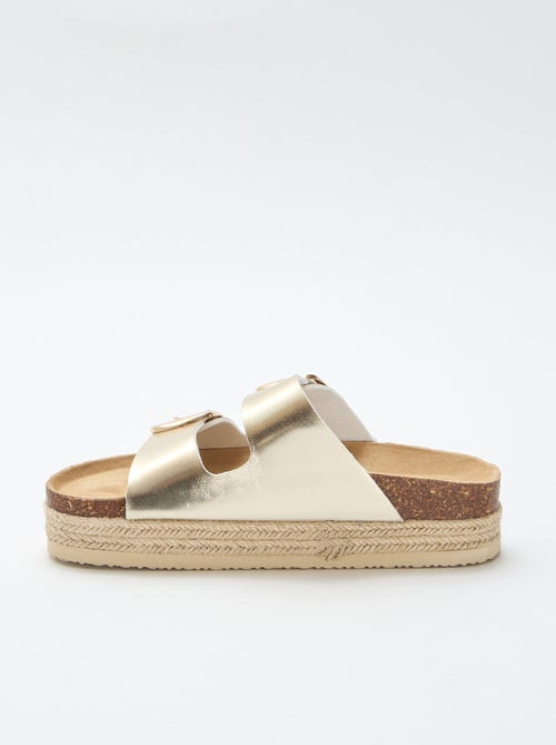 Mules à double bride - Kiabi