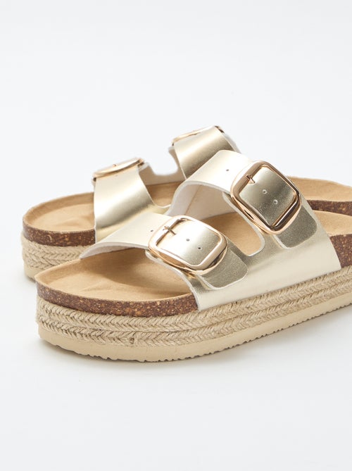 Mules à double bride - Kiabi