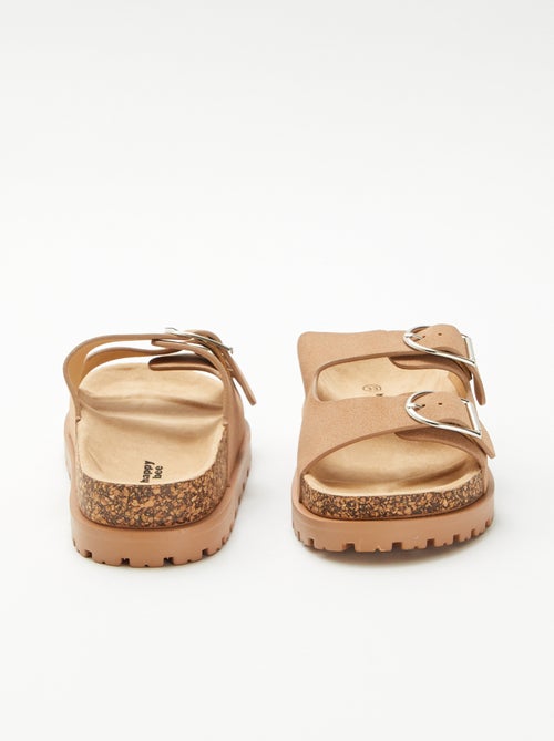 Mules à double bride - Kiabi