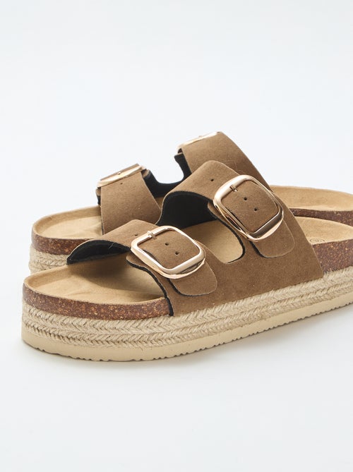 Mules à double bride - Kiabi