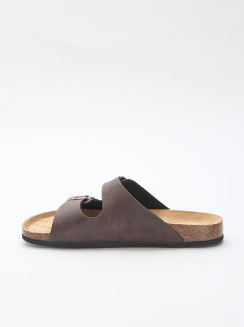 Mules à double bride - Kiabi
