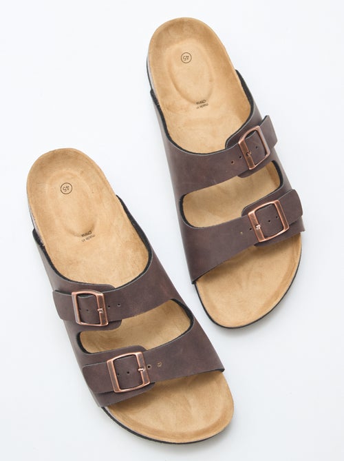 Mules à double bride - Kiabi