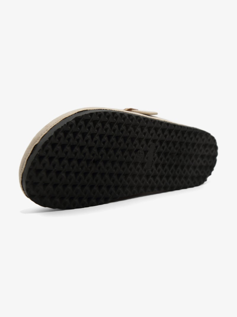 Mules TOM TAILOR - Blanc Cassé - Taille 37 - Talon Plat - Neuf Avec Emballage