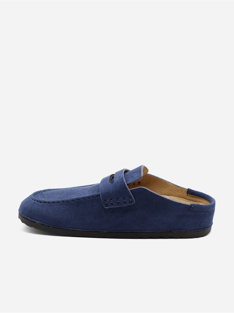 Mules à enfiler Bleu - Kiabi