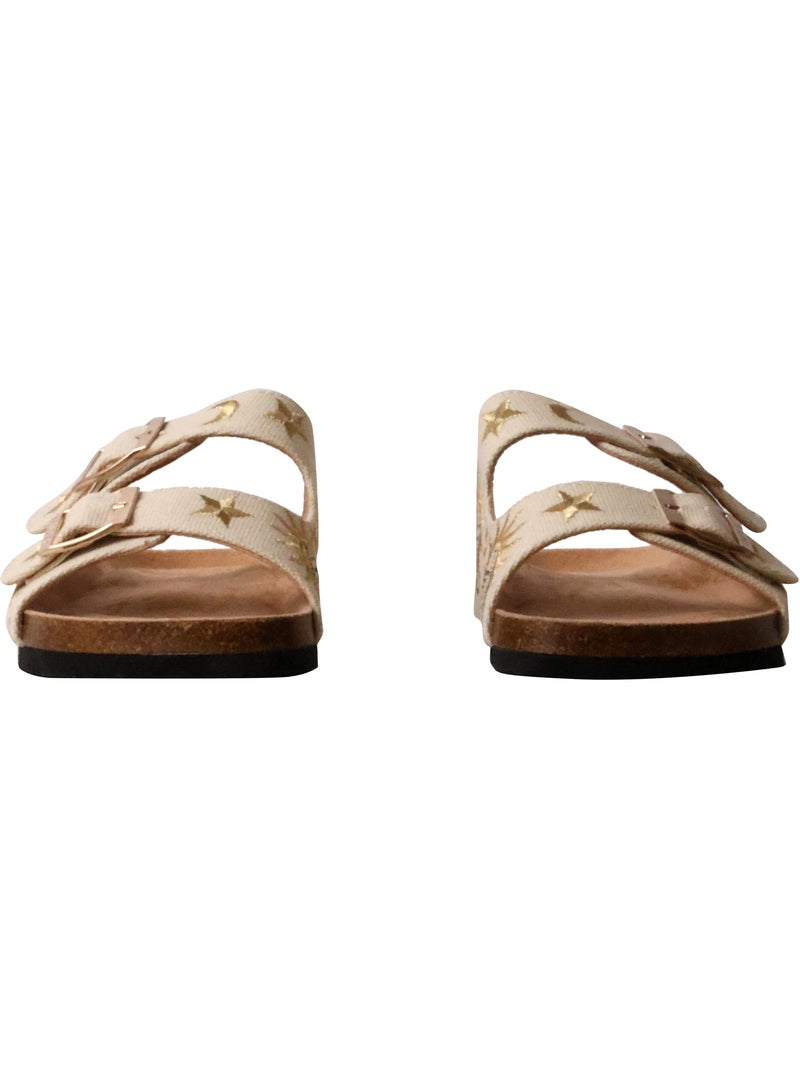 Mules à Enfiler Findlay Paris Beige - Kiabi