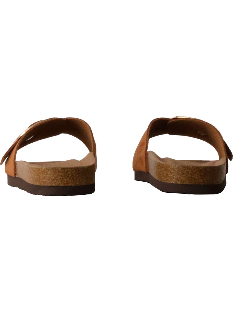 Mules à Enfiler Findlay Paris Camel - Kiabi