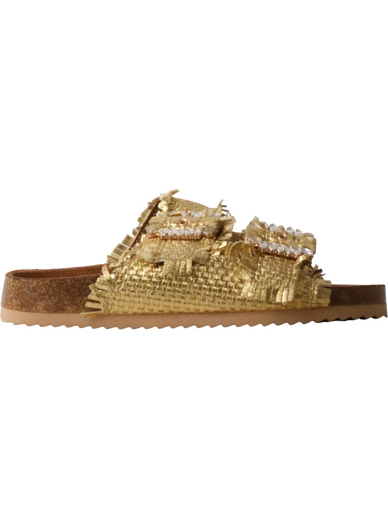 Mules à Enfiler Findlay Paris Doré/or - Kiabi