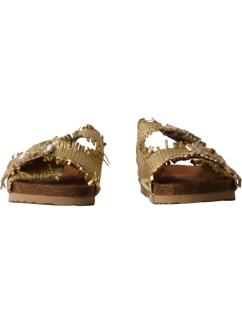 Mules à Enfiler Findlay Paris Doré/or - Kiabi