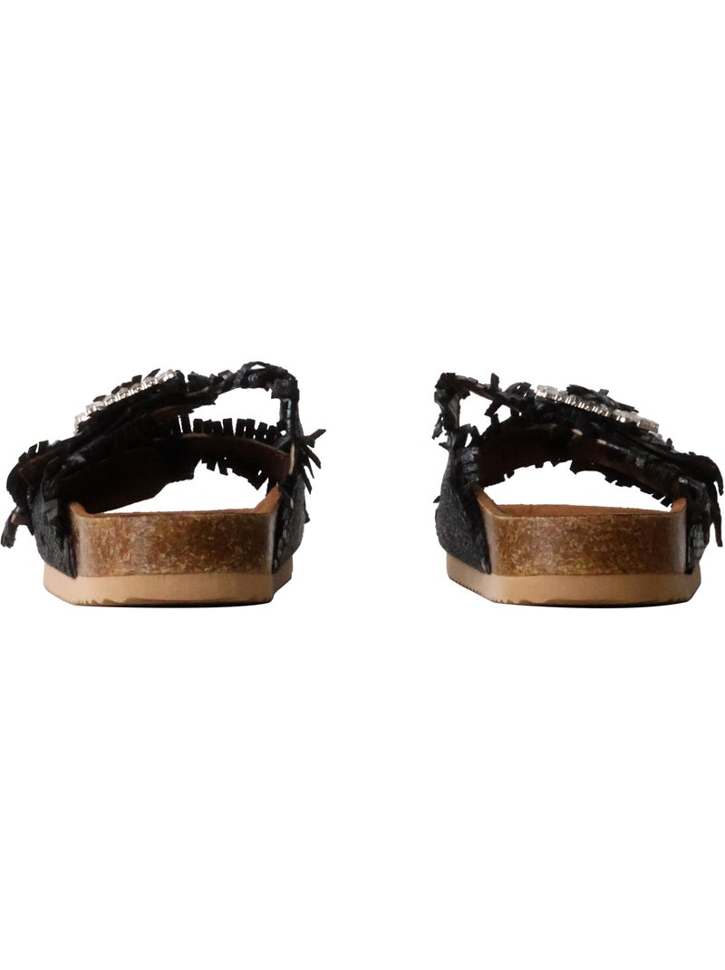 Mules à Enfiler Findlay Paris Noir - Kiabi