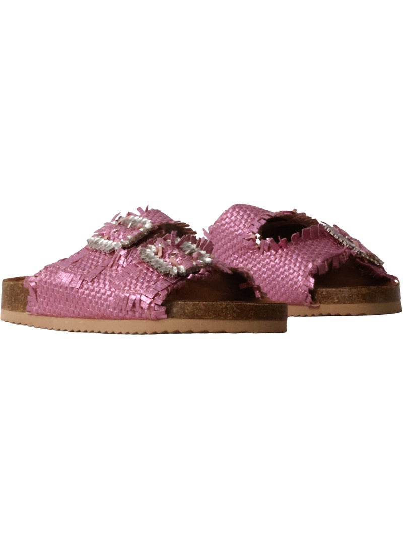 Mules à Enfiler Findlay Paris Rose - Kiabi