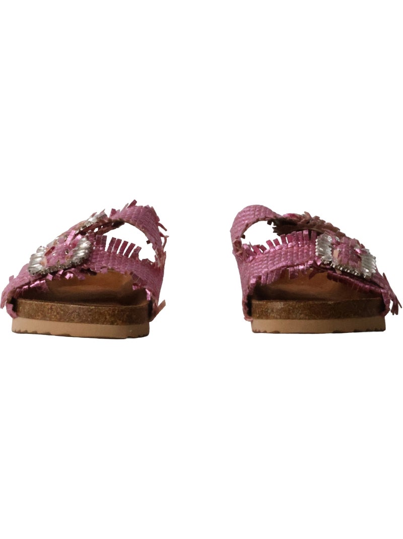 Mules à Enfiler Findlay Paris Rose - Kiabi