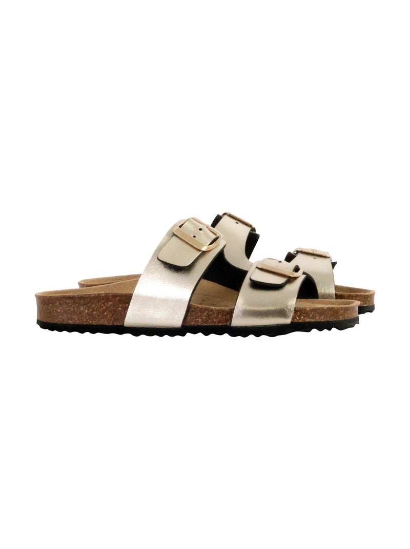 Mules à Enfiler Geox Brionia Doré/or - Kiabi