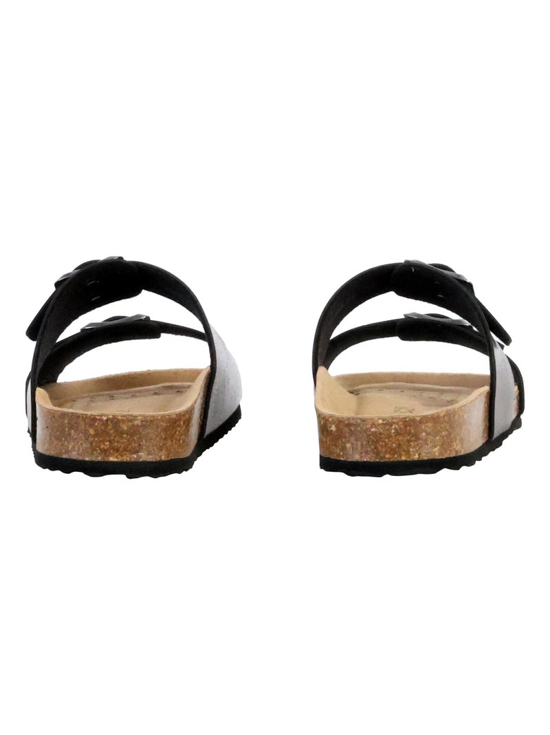 Mules à Enfiler Geox Brionia Noir - Kiabi