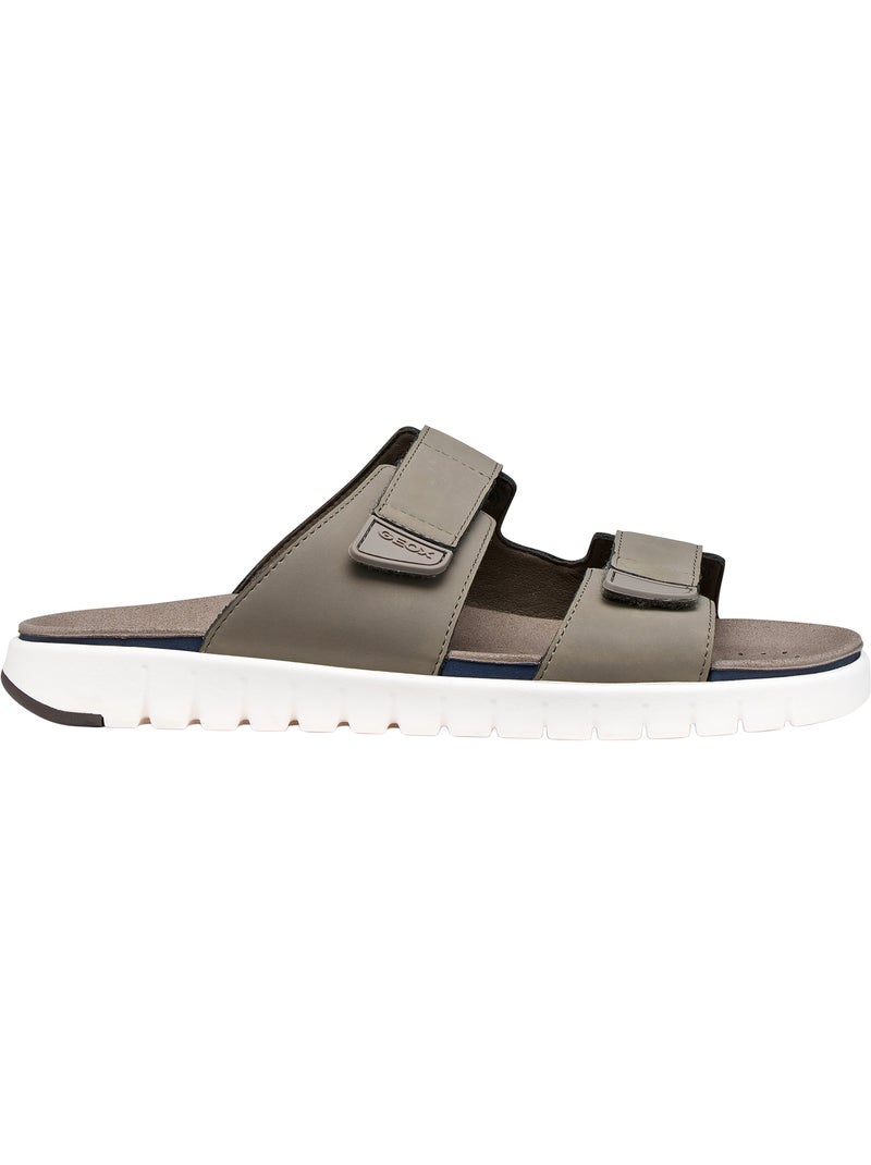 Mules à Enfiler Geox Flextride Gris - Kiabi