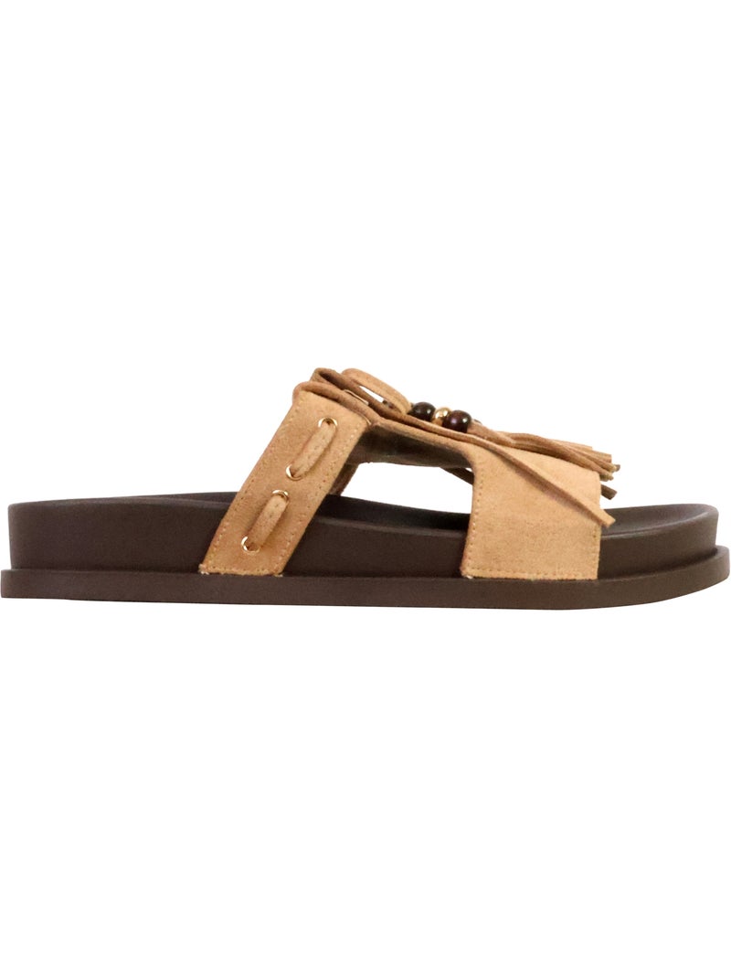 Mules à Enfiler Joia Beige - Kiabi