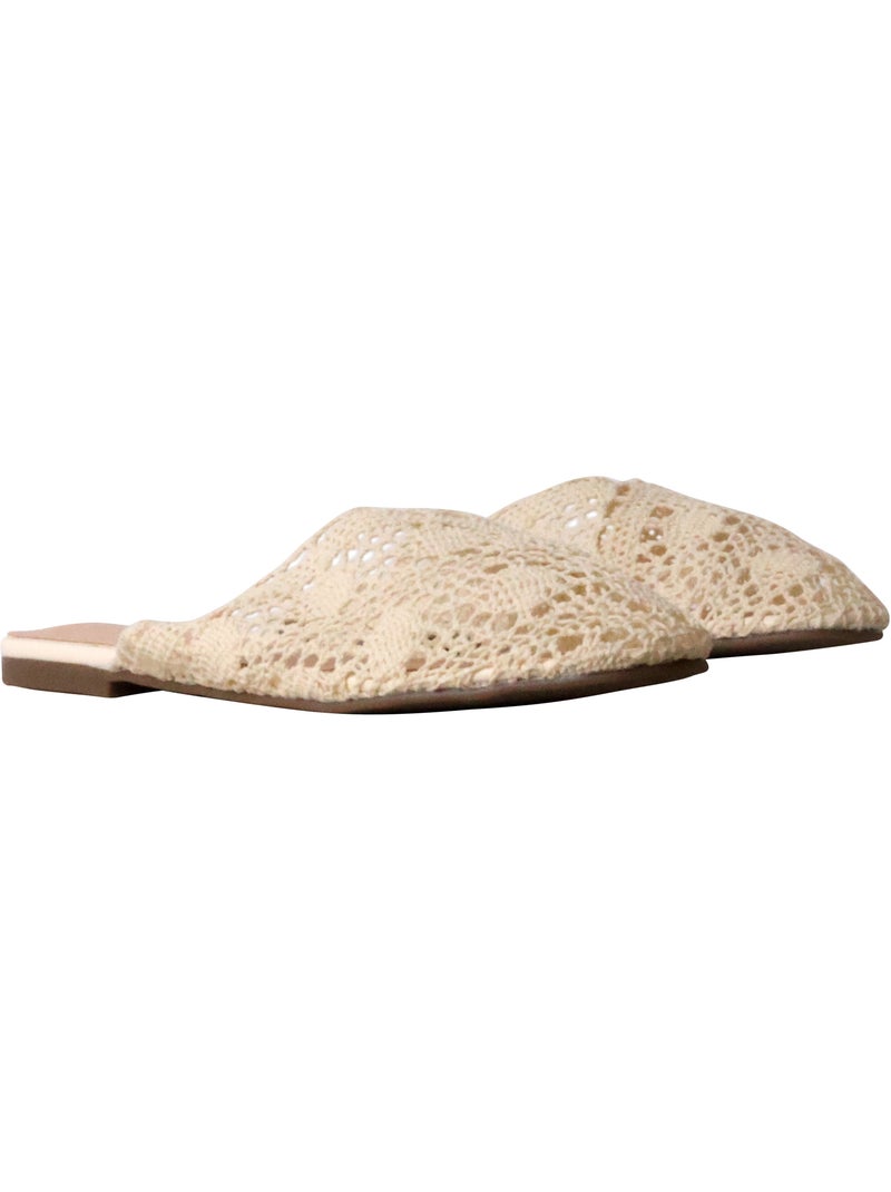 Mules à Enfiler Joia Beige - Kiabi