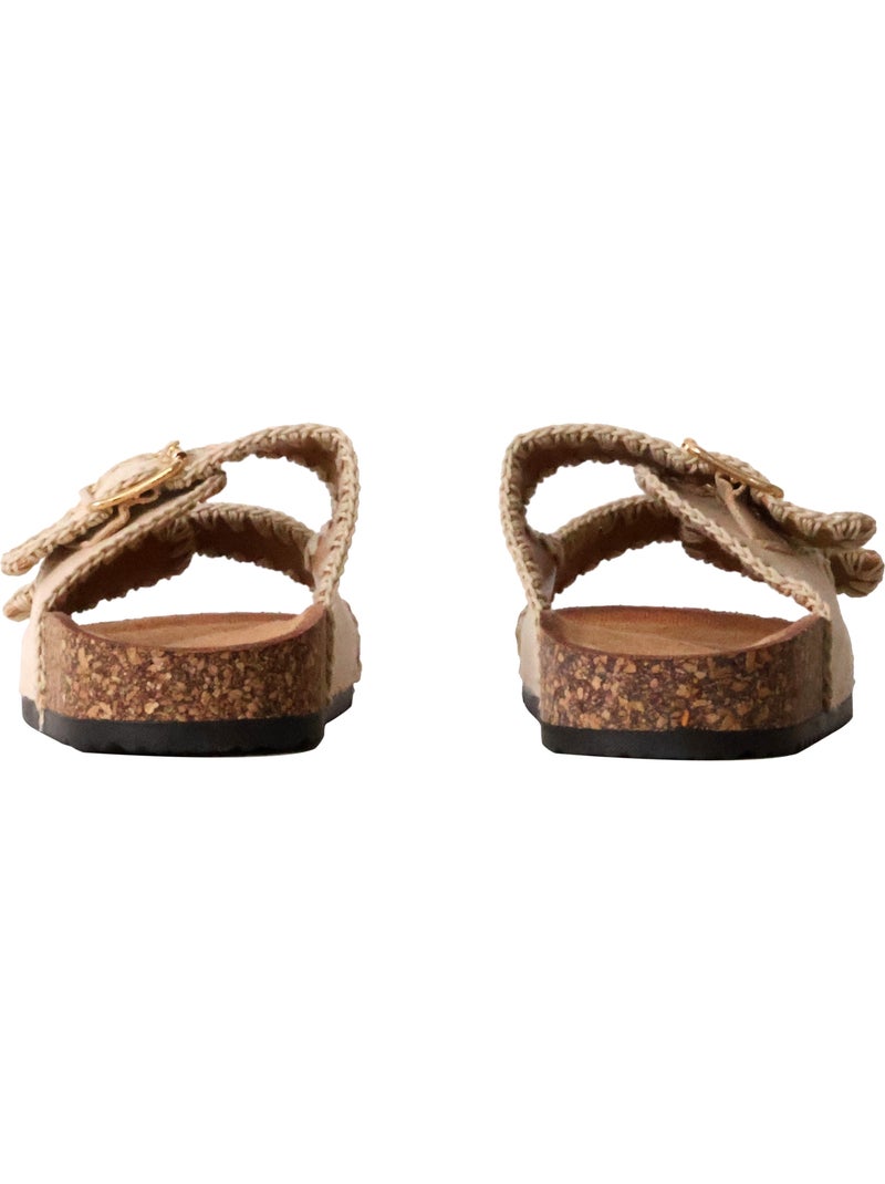 Mules à Enfiler Joia Beige - Kiabi