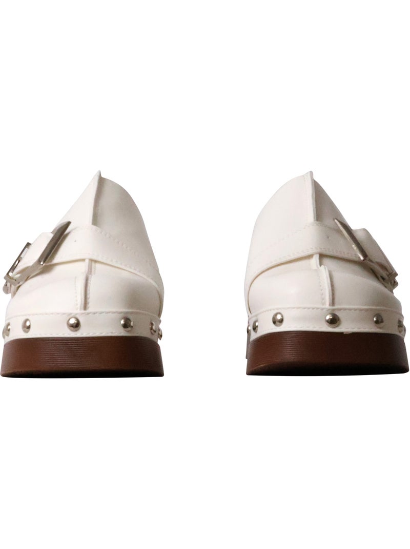 Mules à Enfiler Joia Blanc - Kiabi