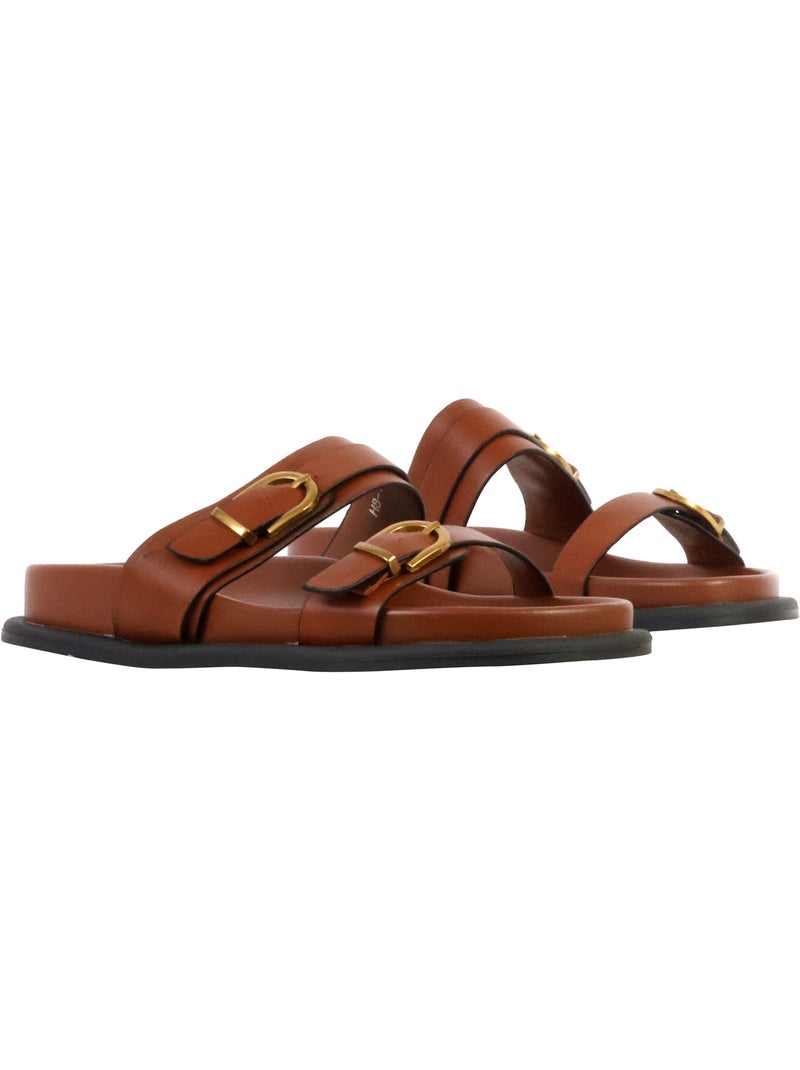Mules à Enfiler Joia Camel - Kiabi