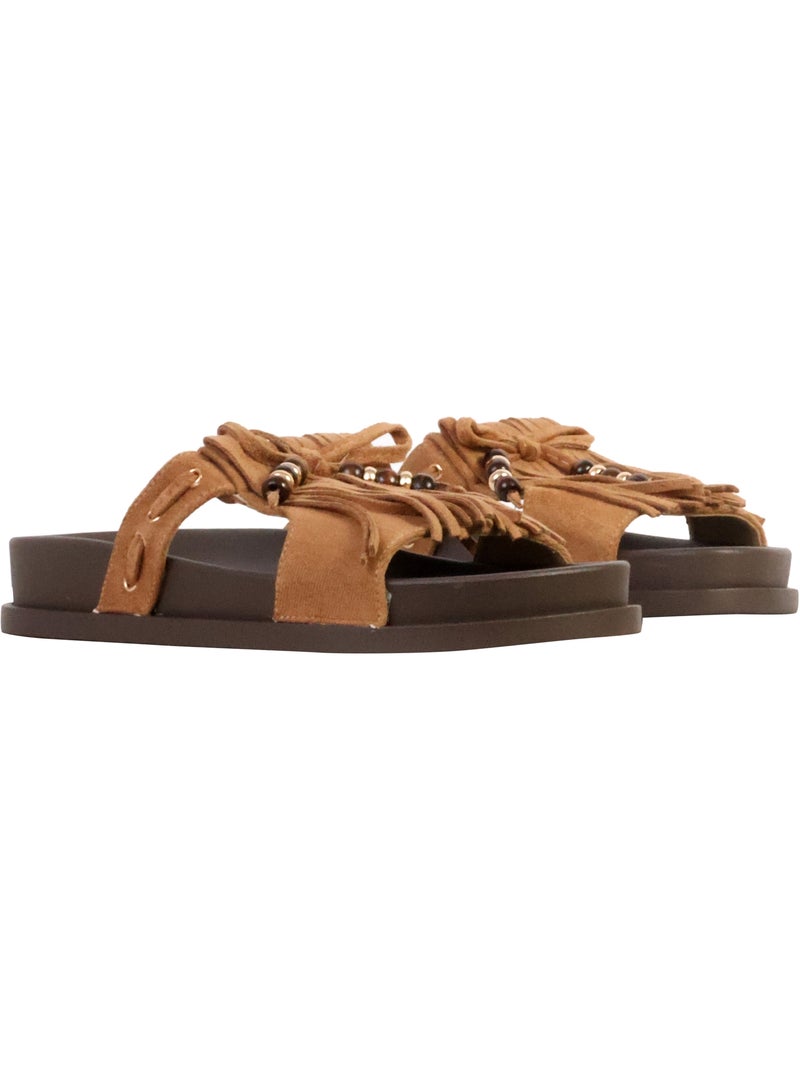 Mules à Enfiler Joia Camel - Kiabi
