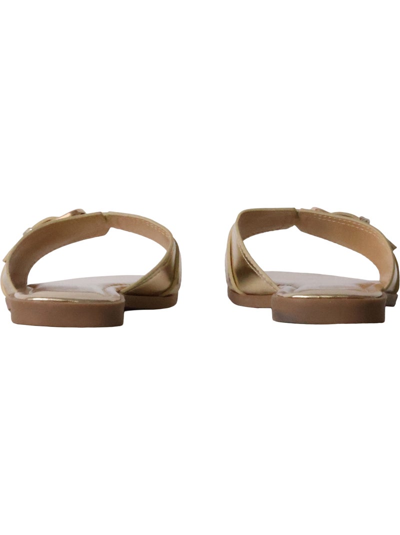 Mules à Enfiler Joia Doré/or - Kiabi