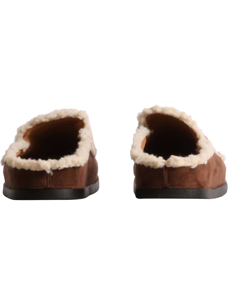 Mules à enfiler joia Marron - Kiabi