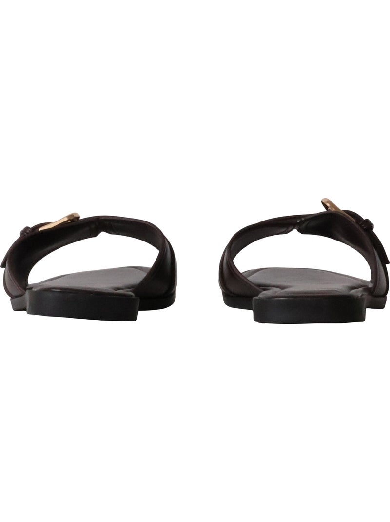 Mules à Enfiler Joia Marron - Kiabi