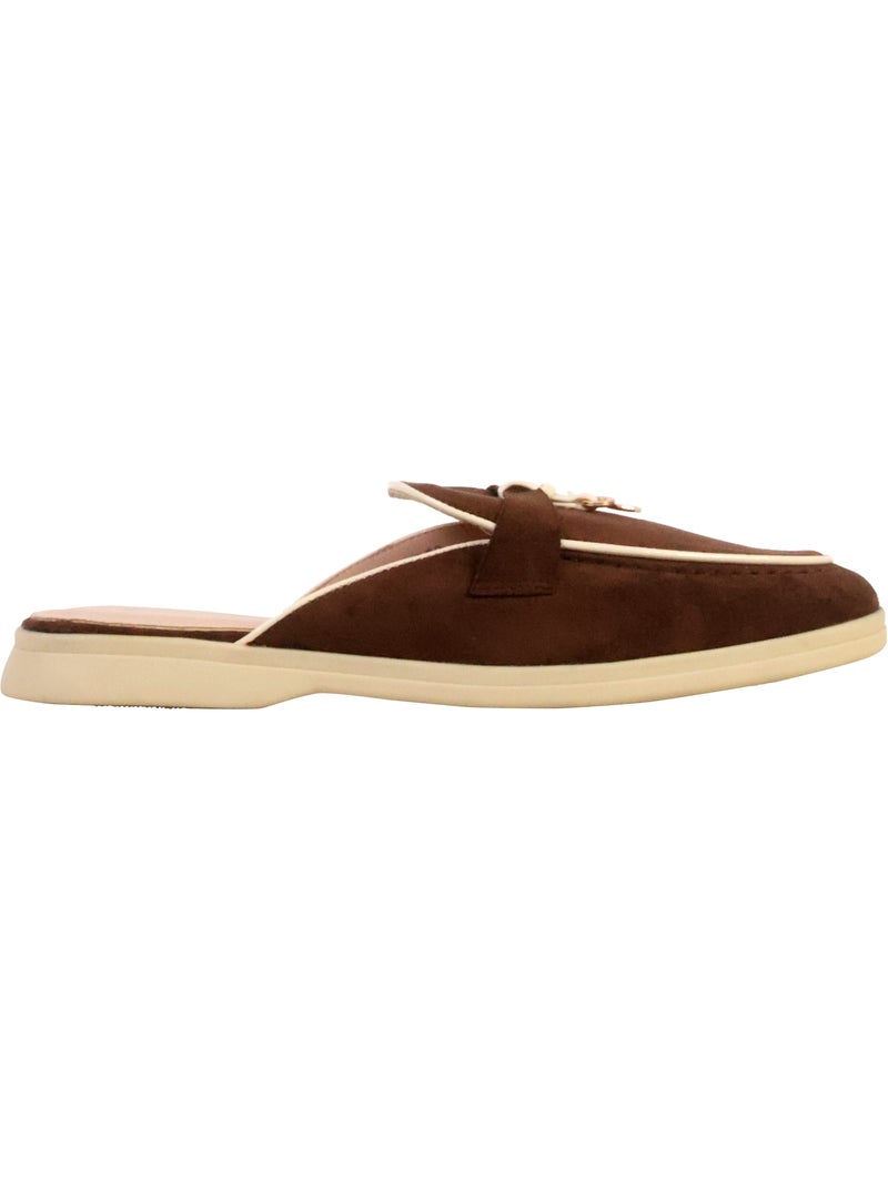 Mules à Enfiler Joia Marron - Kiabi