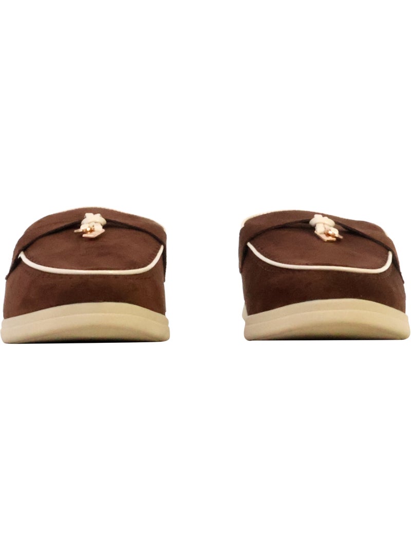 Mules à Enfiler Joia Marron - Kiabi