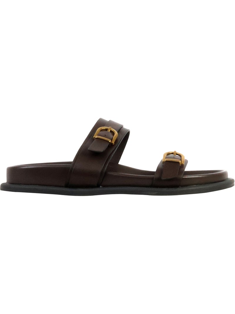 Mules à Enfiler Joia Marron - Kiabi