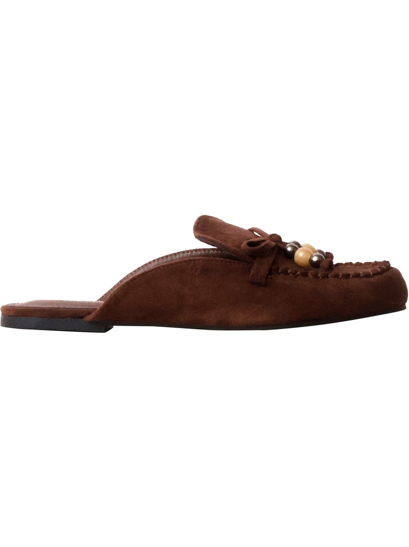 Mules à Enfiler Joia Marron - Kiabi