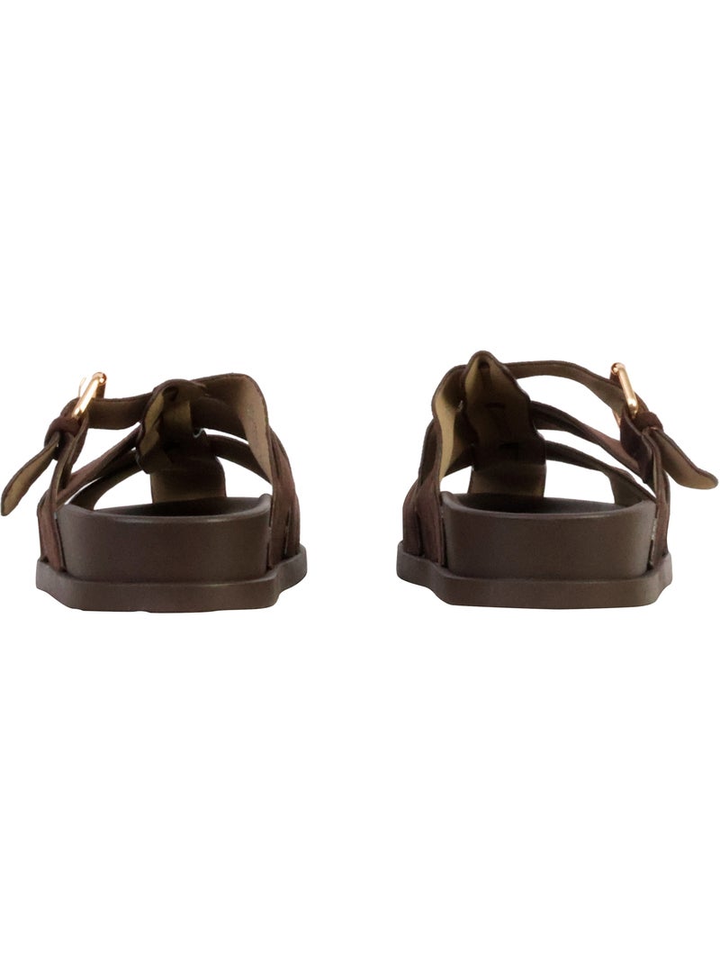 Mules à Enfiler Joia Marron - Kiabi