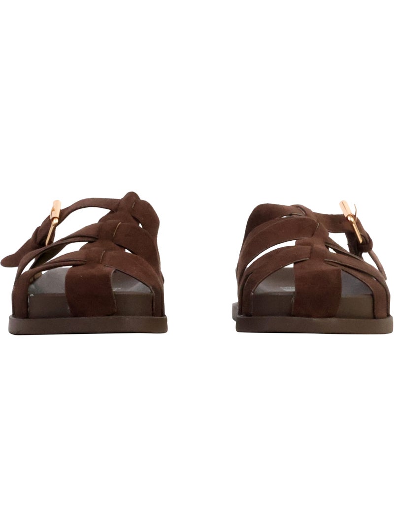 Mules à Enfiler Joia Marron - Kiabi