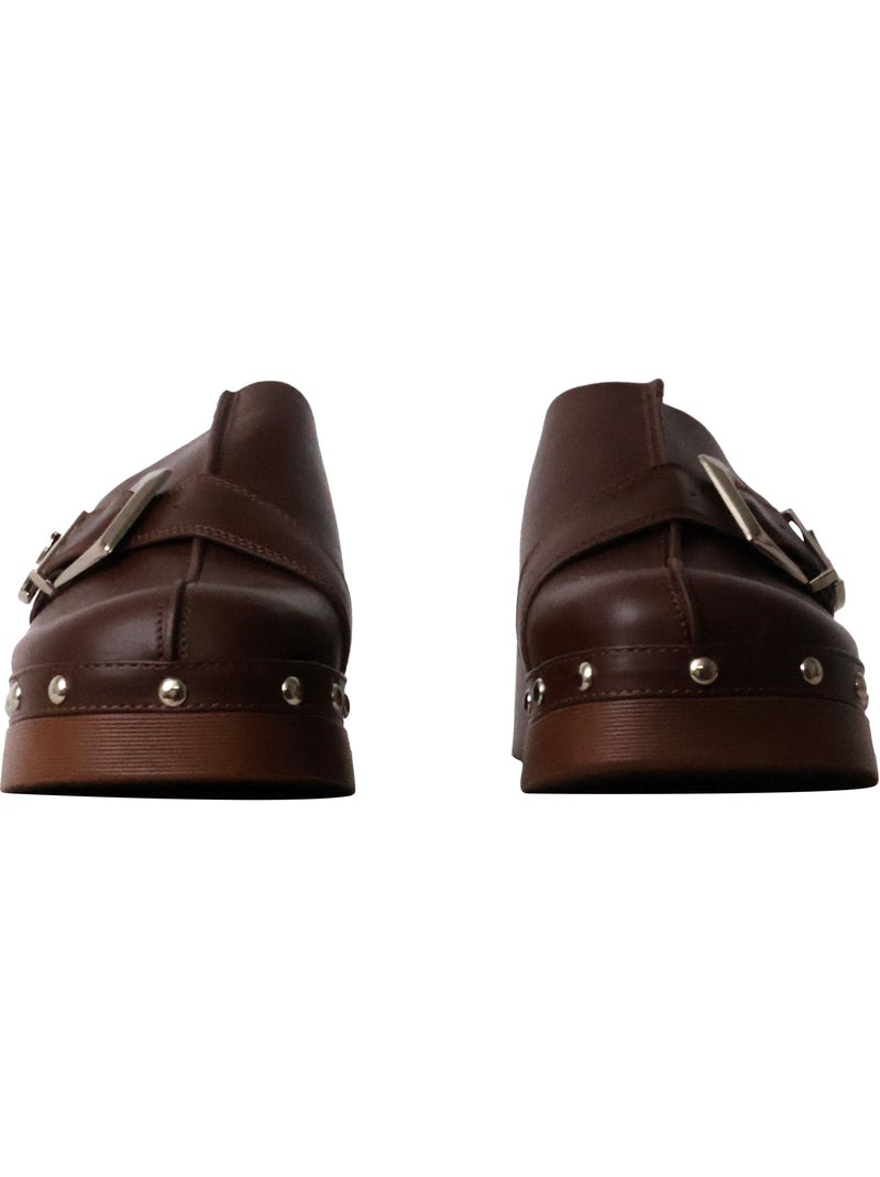 Mules à Enfiler Joia Marron - Kiabi