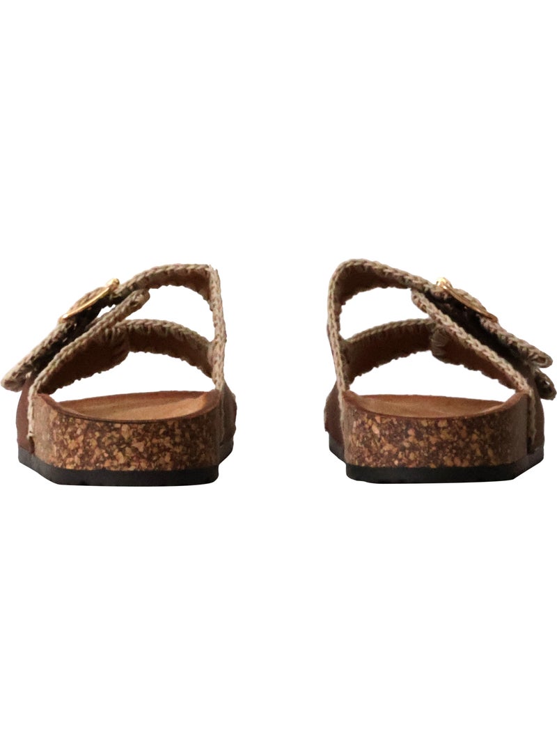 Mules à Enfiler Joia Marron - Kiabi