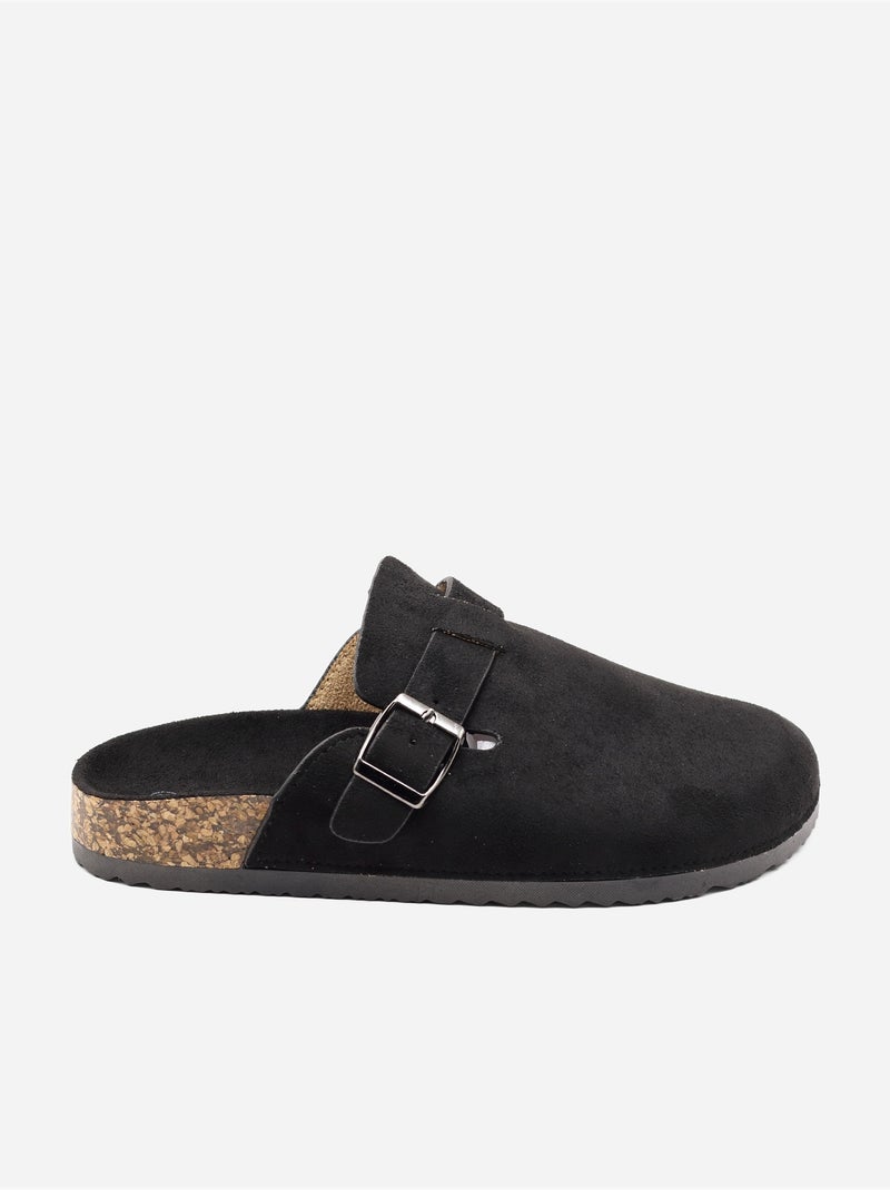 Mules à enfiler Noir - Kiabi